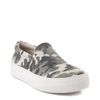 proIsrael: Womens Grey Camo Slip On Vans