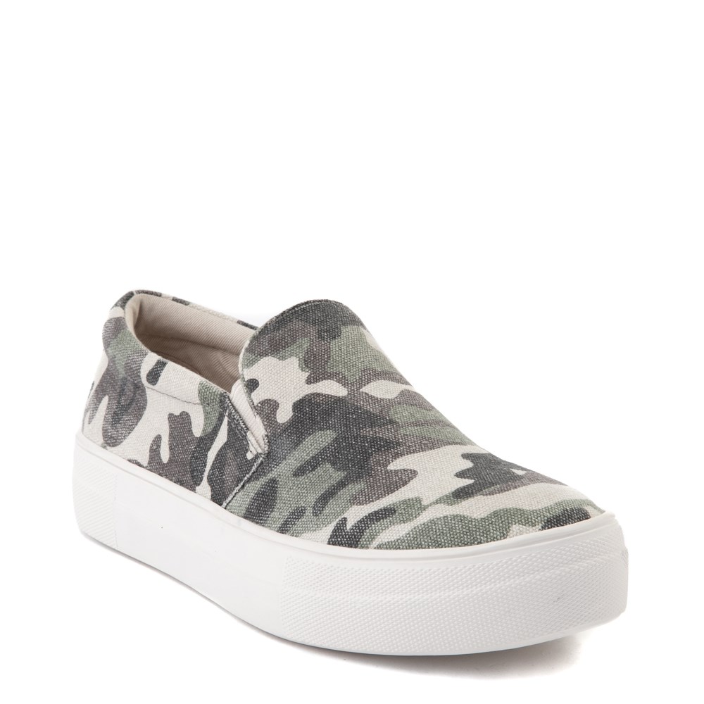 steve madden camo slip on