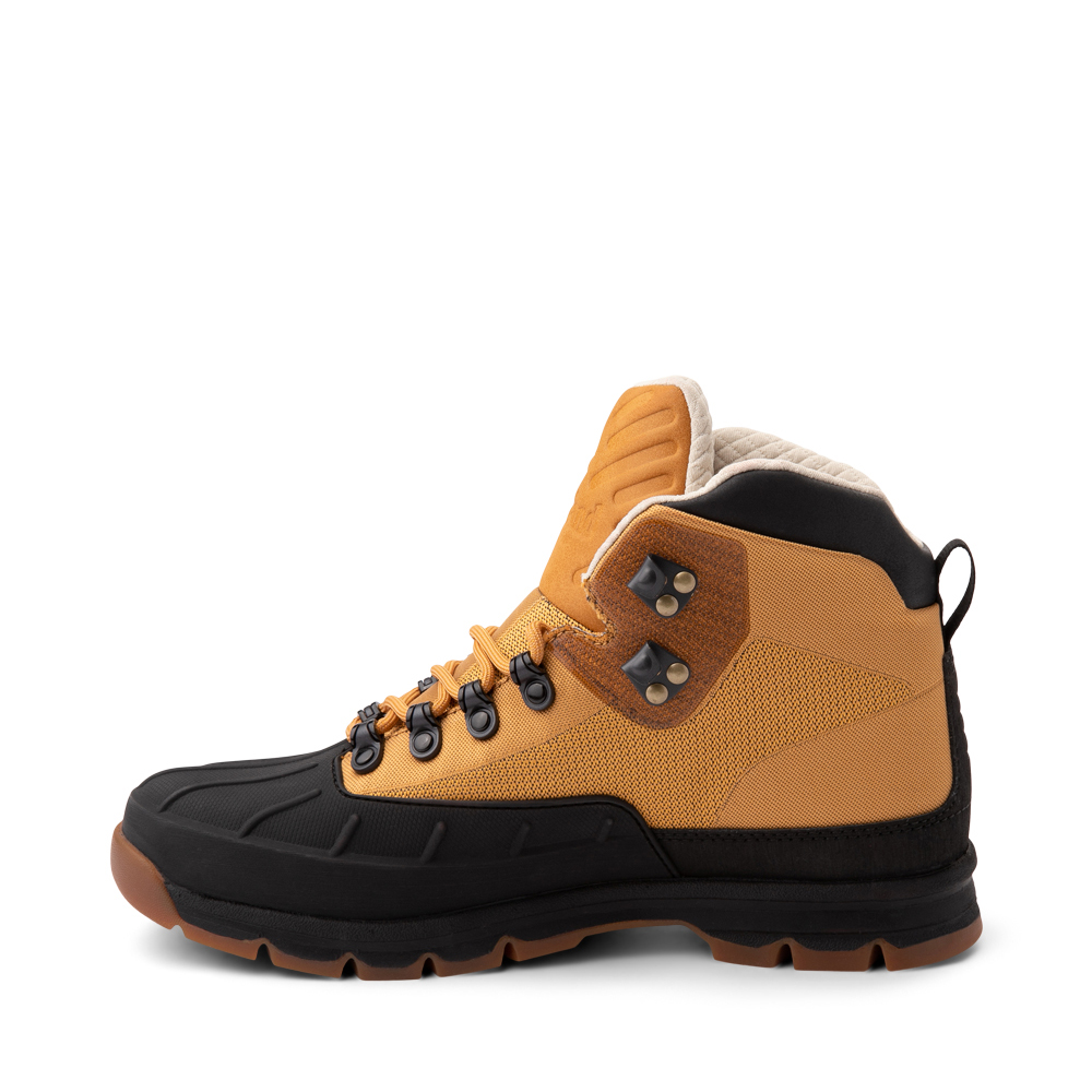 timberland men's euro hiker jacquard boot orange orange jacquard
