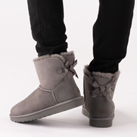 ugg grey bow