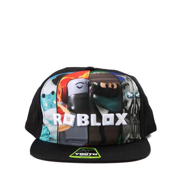 Main view of Roblox Sublimated Snapback Cap - Black
