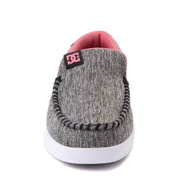 Womens DC Villain TX SE Skate Shoe Heather Gray / Pink Journeys