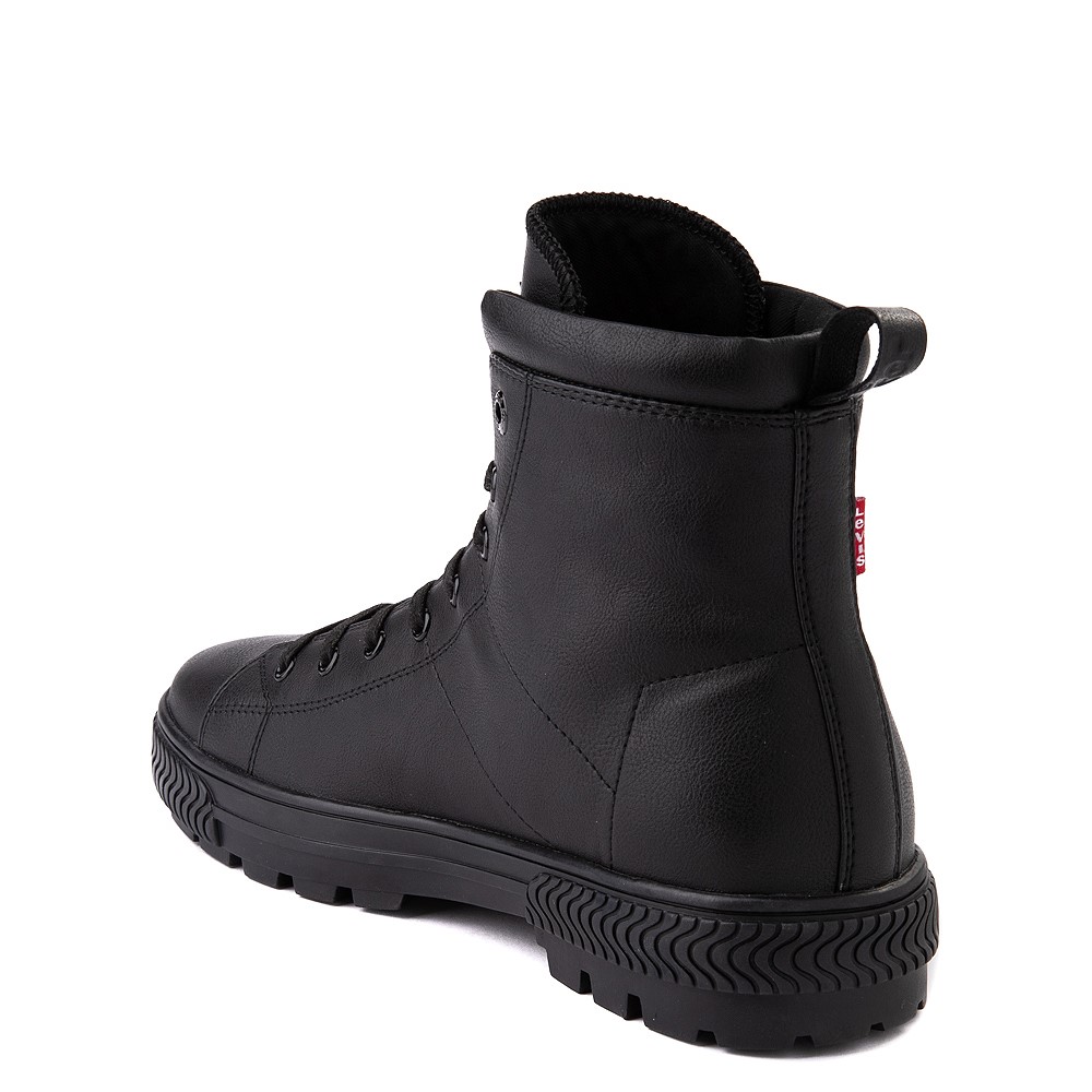 black levi boots