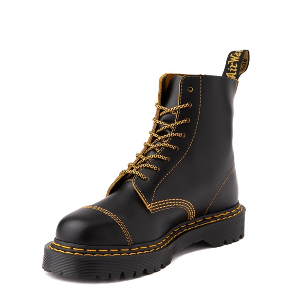 Womens Dr. Martens 1460 Pascal Bex Double Stitch 8-Eye Boot - Black