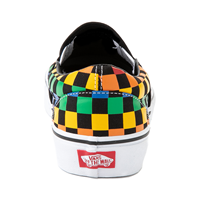 rainbow vans black