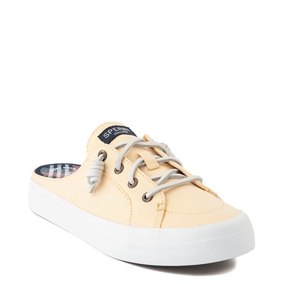 Sperry Women's Crest Vibe Canvas Ankle Boat Shoes - Navy, Size 7 Medium