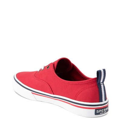 Alternate view of Womens Sperry Top-Sider Crest Striper Casual Shoe - Red