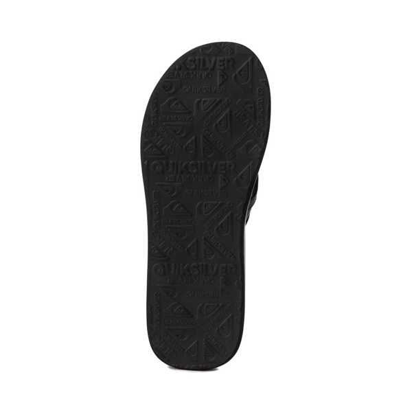 alternate view Mens Quiksilver Carver Squish Sandal - Black / GrayALT3