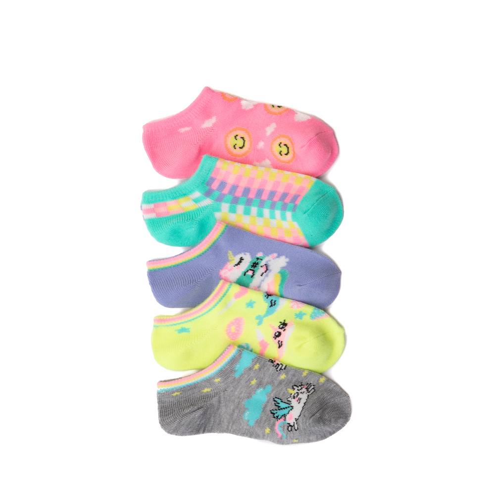 Unicorn Glow Footies 5 Pack - Toddler - Multicolor
