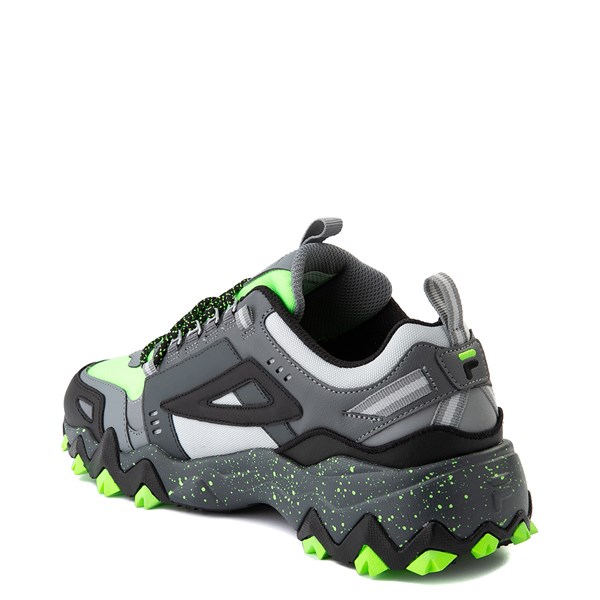 alternate view Mens Fila Oakmont TR Athletic Shoe - Green Gecko / Glacier Gray / BlackALT2