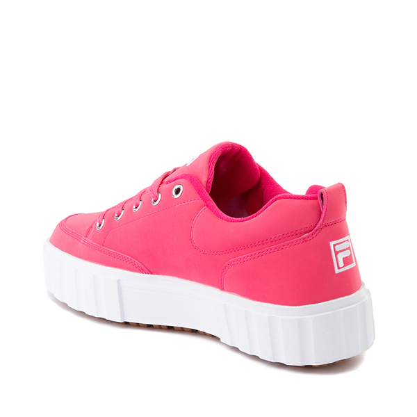 alternate view Womens Fila Sandblast Platform Athletic Shoe - Pink GlowALT1B