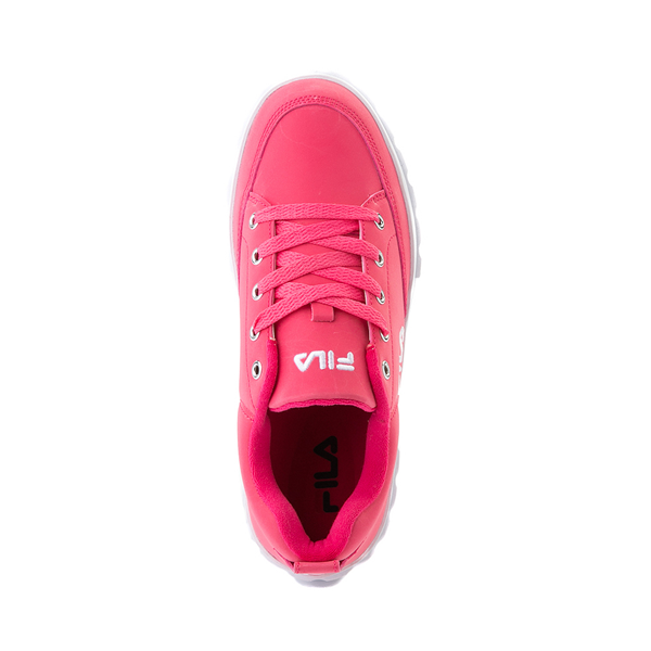 alternate view Womens Fila Sandblast Platform Athletic Shoe - Pink GlowALT2