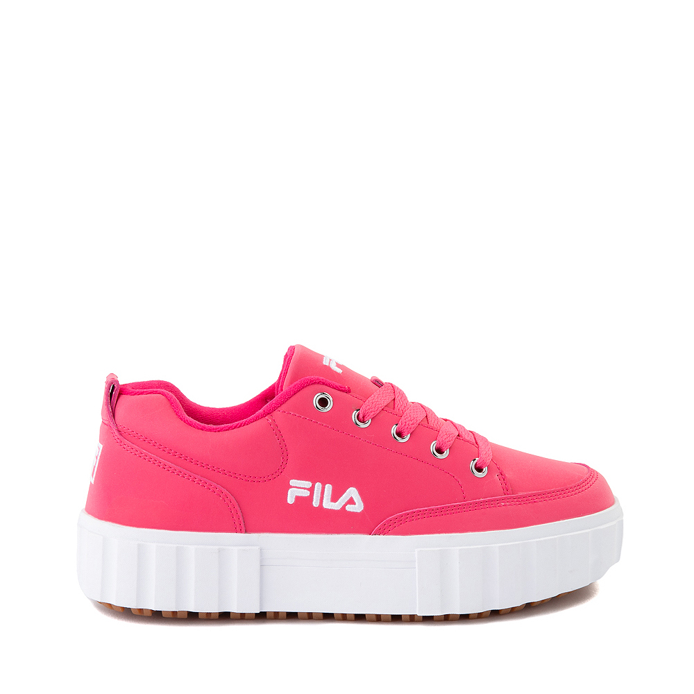 Womens Fila Sandblast Platform Athletic Shoe - Pink Glow