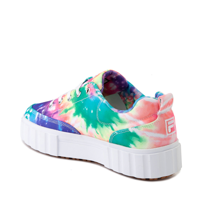 Alternate view of Womens Fila Sandblast Platform Athletic Shoe - Tie Dye
