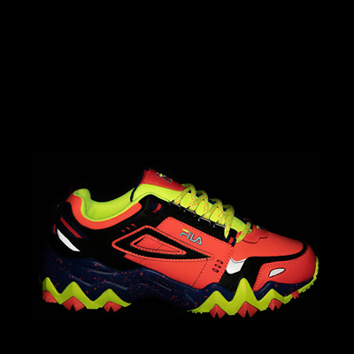 Alternate view of Womens Fila Oakmont TR Athletic Shoe - Fiery Coral / Mazarine Blue / Black