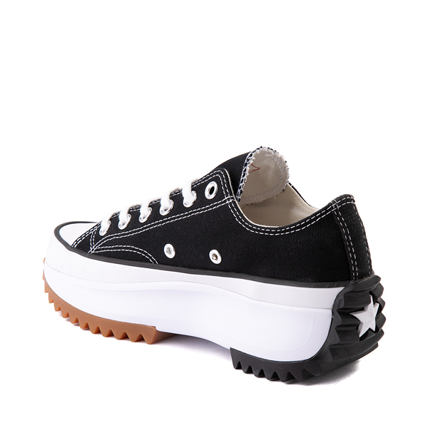 Converse Run Star Hike Lo Platform Sneaker - Black / White / Gum | Journeys