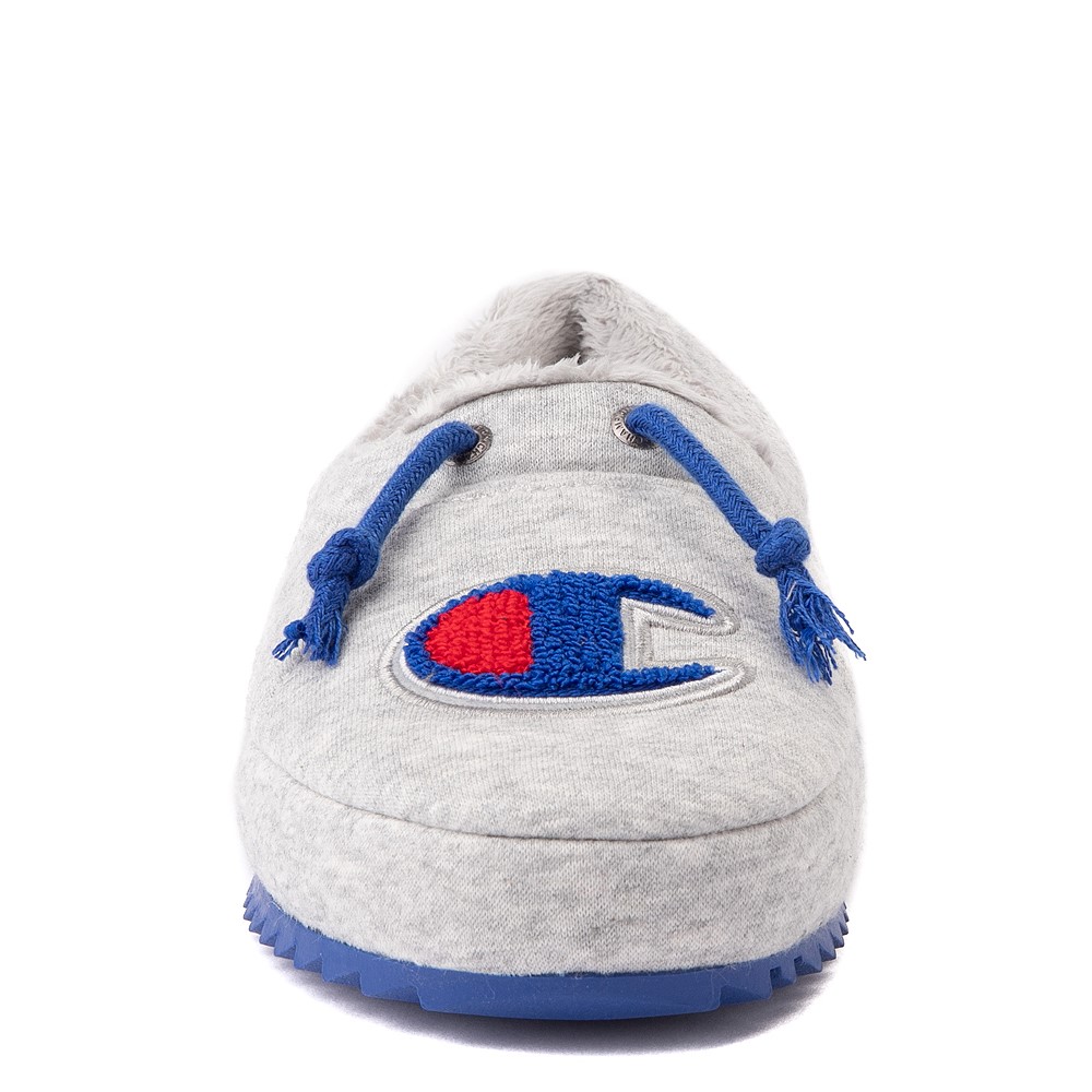 champion slippers blue