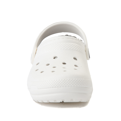 white fuzzy crocs journeys