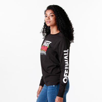 vans rose long sleeve