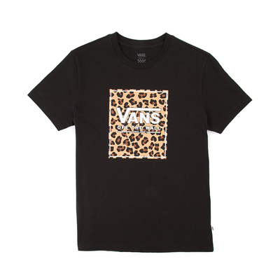 vans t shirt leopard