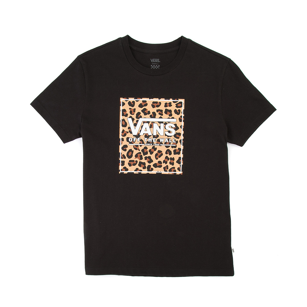 vans leopard t shirt
