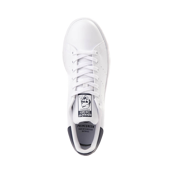 alternate view Mens adidas Stan Smith Athletic Shoe - White / NavyALT2