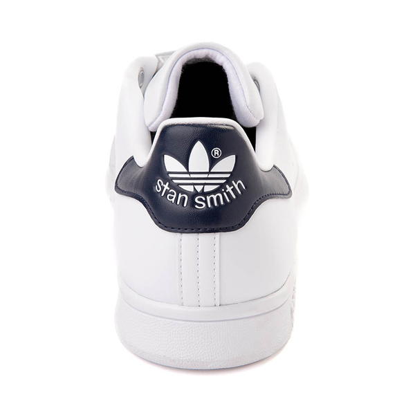 alternate view Mens adidas Stan Smith Athletic Shoe - White / NavyALT4