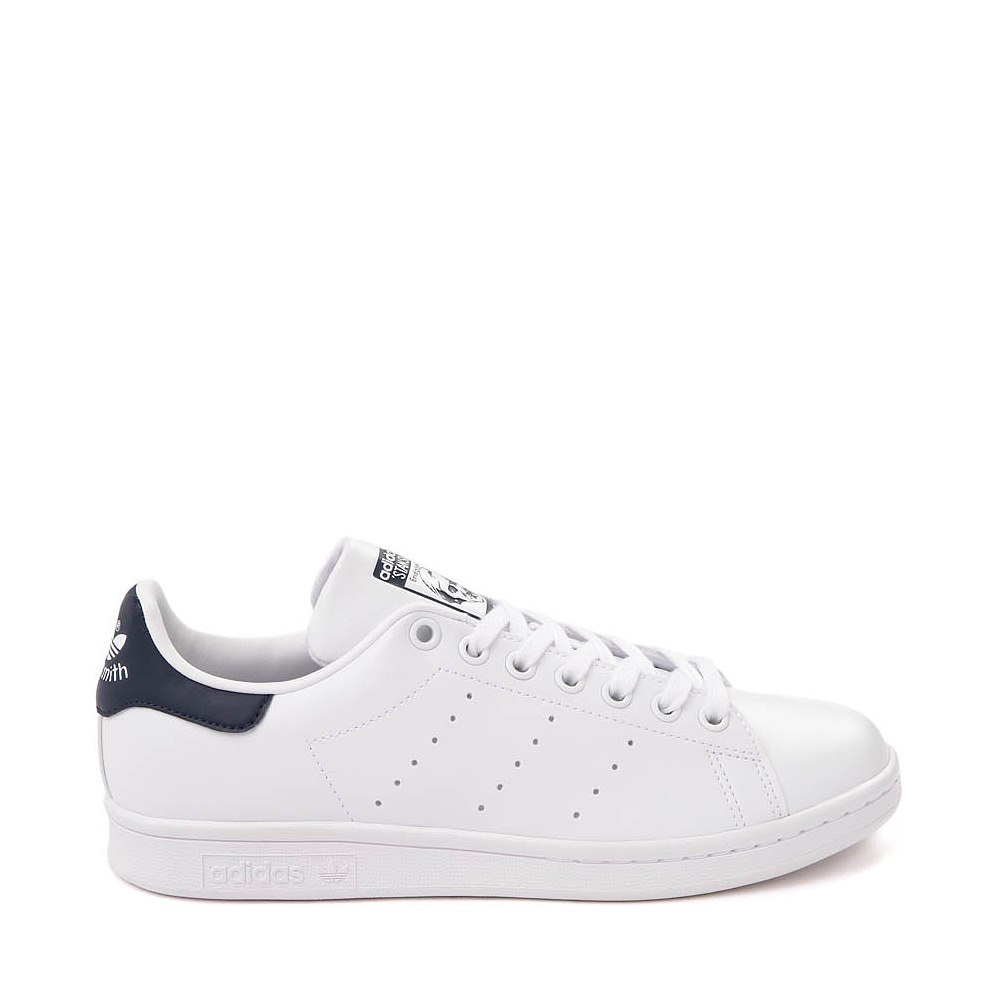 Womens Adidas Stan Smith Athletic Shoe White Navy | eduaspirant.com