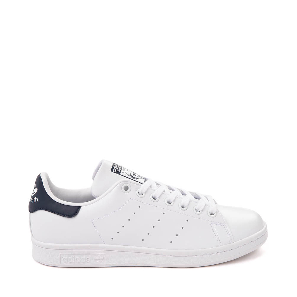 Womens adidas Stan Smith Athletic Shoe - White / Navy