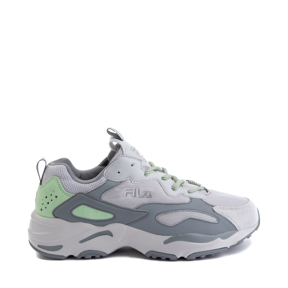 Mens Fila Ray Tracer Athletic Shoe - Gray / Mint Green