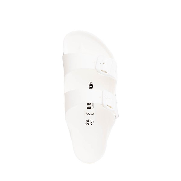 alternate view Birkenstock Arizona EVA Slide Sandal - Little Kid - WhiteALT2