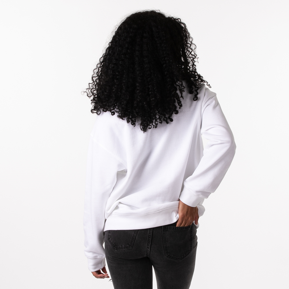 Womens adidas Trefoil Sweatshirt - White | Journeys