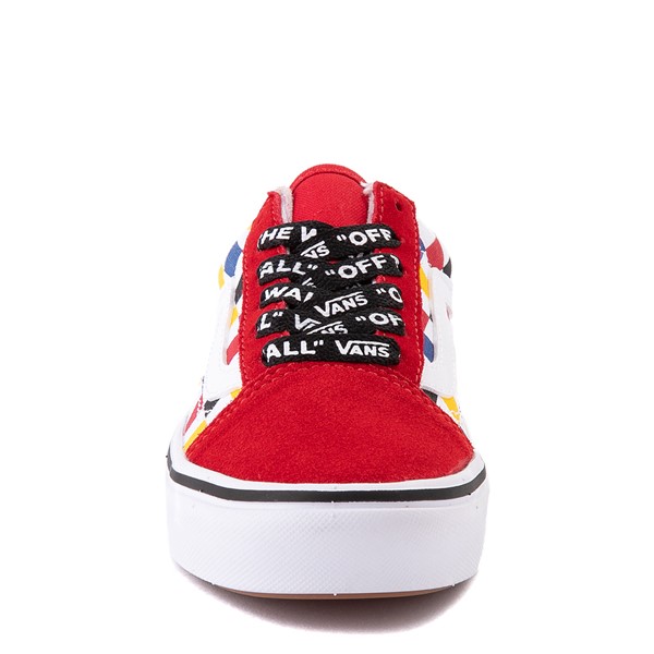 big kids red vans