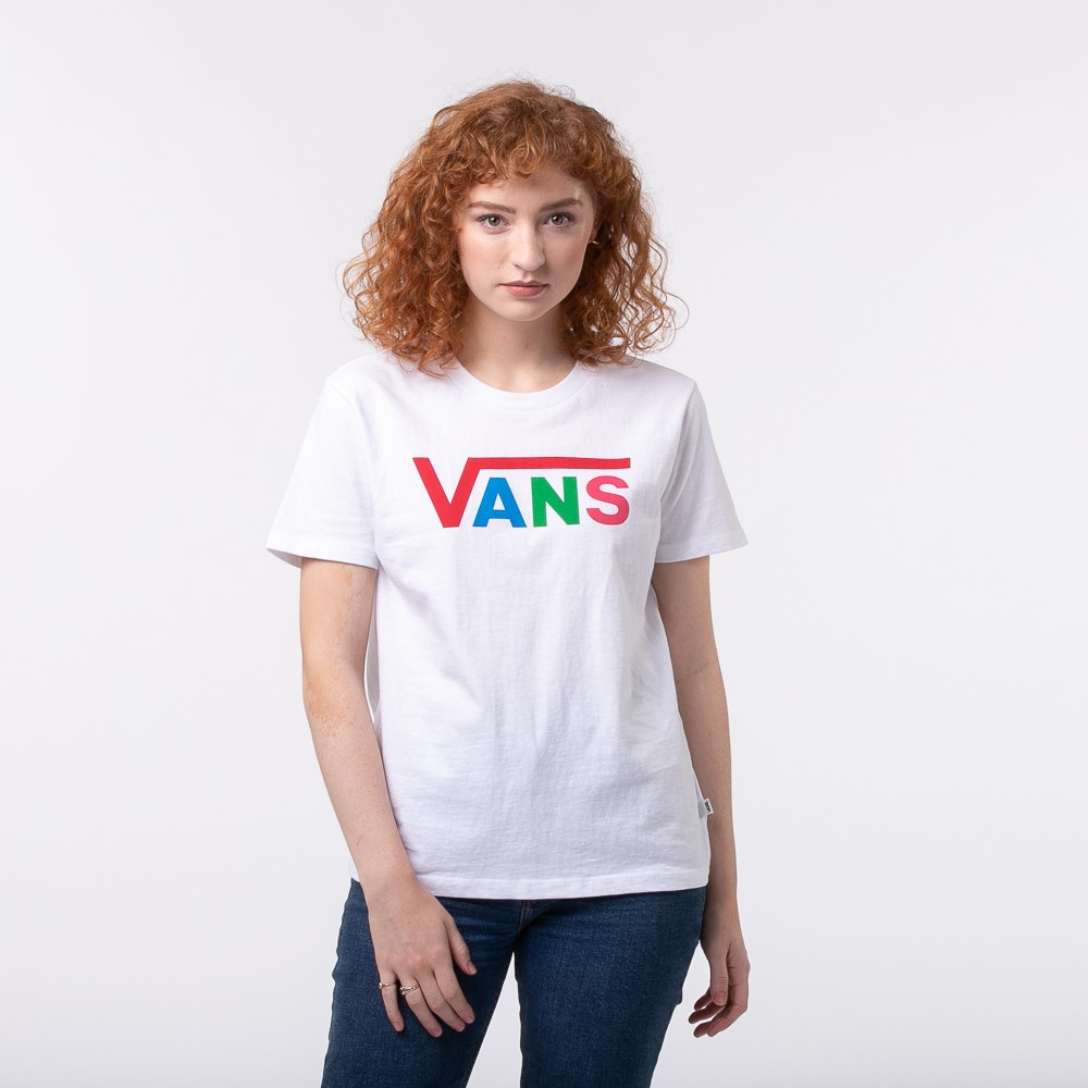 white vans shirt womens