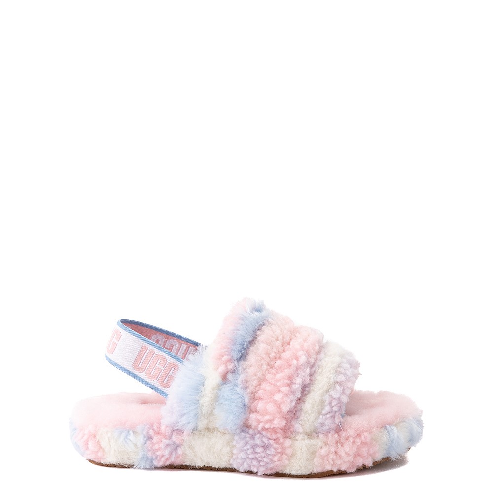 multicolor ugg slides