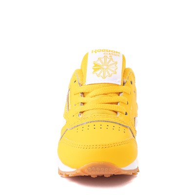 all yellow reebok classics