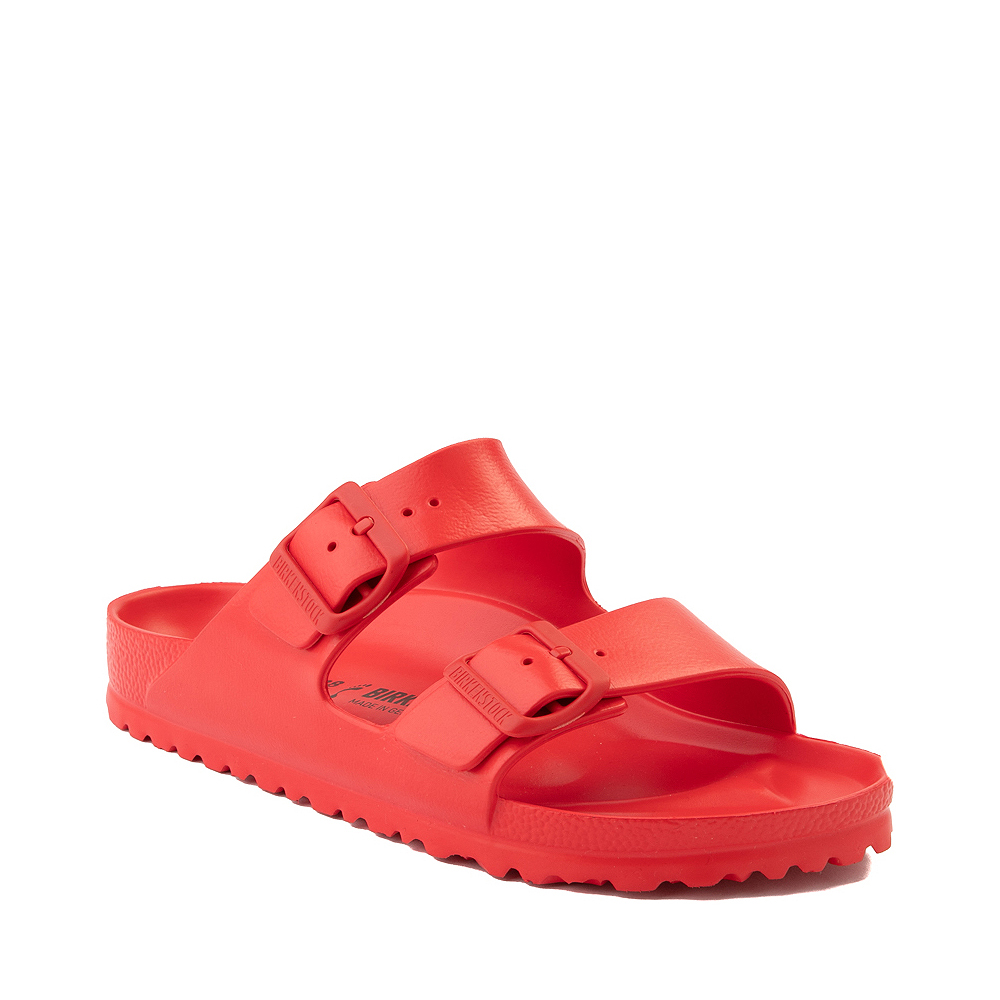 red birkenstock arizona eva