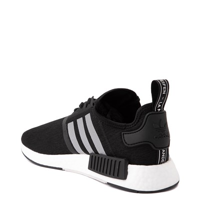 adidas nmd black solar red