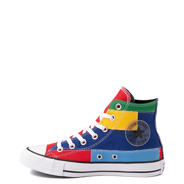 Converse Chuck Taylor All Star Hi Patchwork Color-Block Sneaker ...