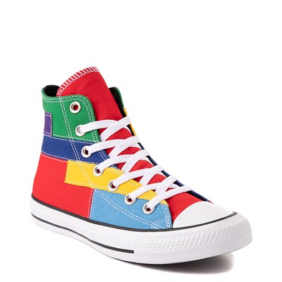 chuck taylor all star graduate patchwork high top