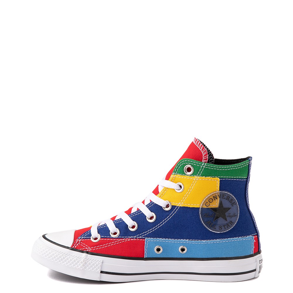 Chuck All Star Hi Sneaker - Patchwork Color-Block Journeys