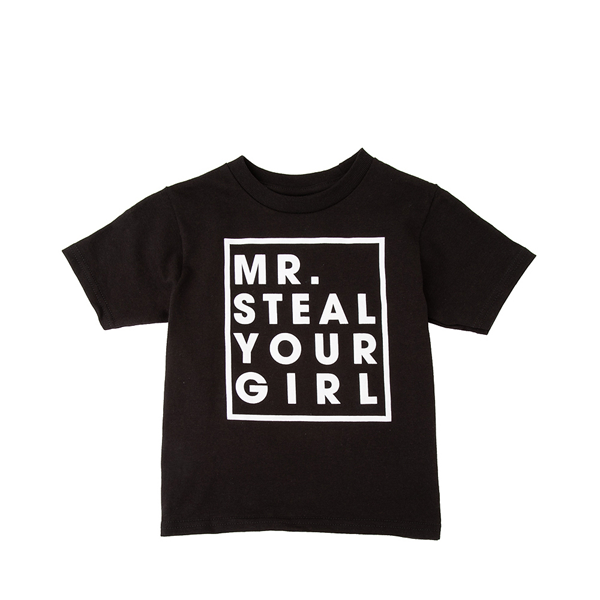 Main view of Mr. Steal Your Girl Tee - Toddler - Black