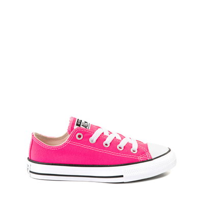 Alternate view of Converse Chuck Taylor All Star Lo Sneaker - Little Kid - Hyper Pink