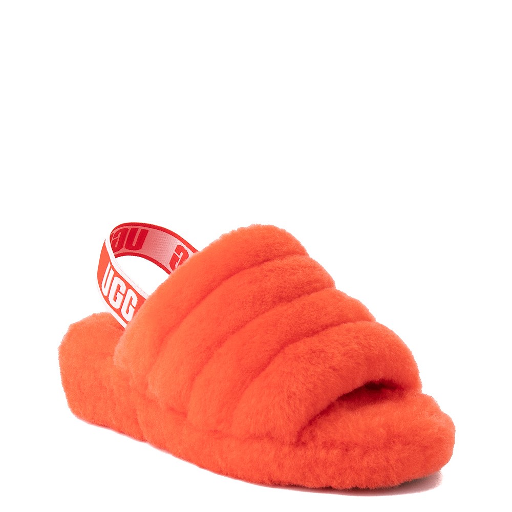 all red ugg slippers