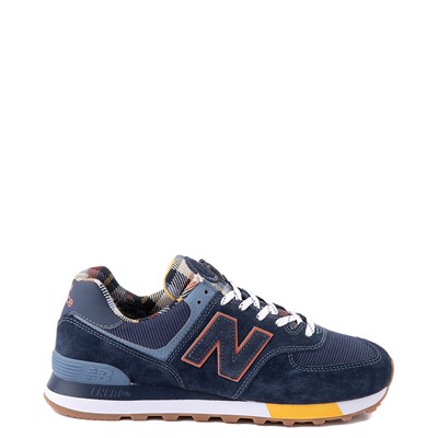 new balance 574 natural indigo with varsity green