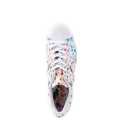 adidas superstar paint splash