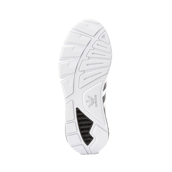 alternate view Mens adidas ZX 1K Boost Athletic Shoe - White / BlackALT3