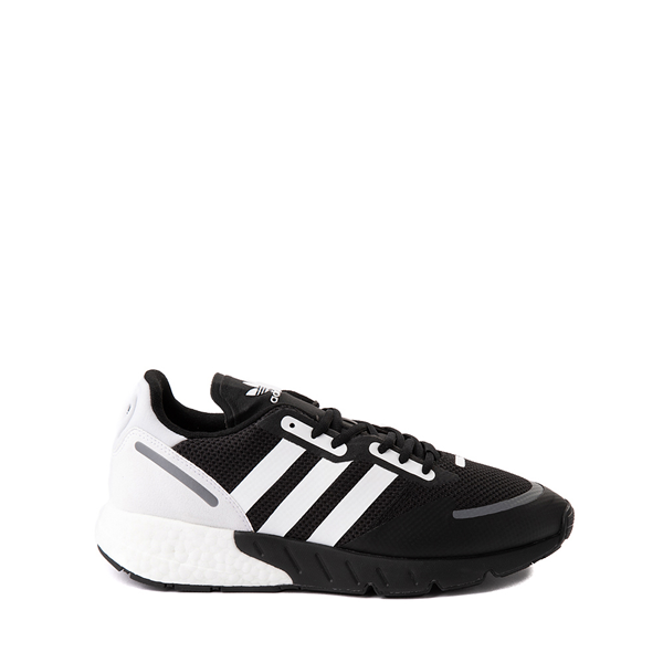 Mens adidas ZX 1K Boost Athletic Shoe - Black / White