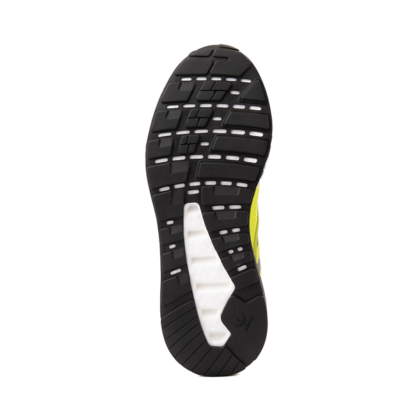 alternate view Mens adidas ZX 2K Boost Athletic Shoe - Solar Yellow / BlackALT3