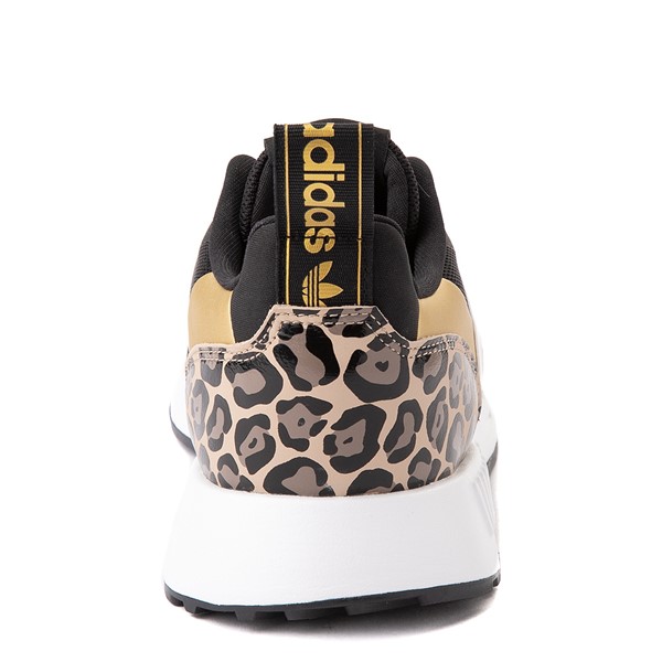 alternate view Womens adidas Multix Athletic Shoe - Black / Gold / LeopardALT4